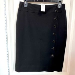 White House Black Market Black Skirt